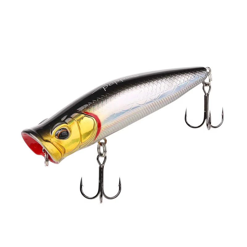 Señuelo popper superficie 70 mm para lucio y perca - imagen 2