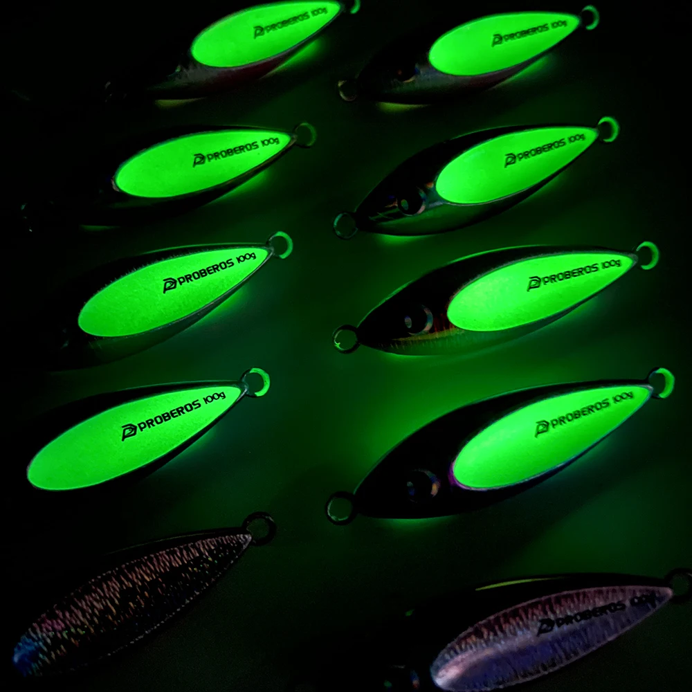 Señuelo jigging luminoso de metal PROBEROS – hundimiento rápido - imagen 3