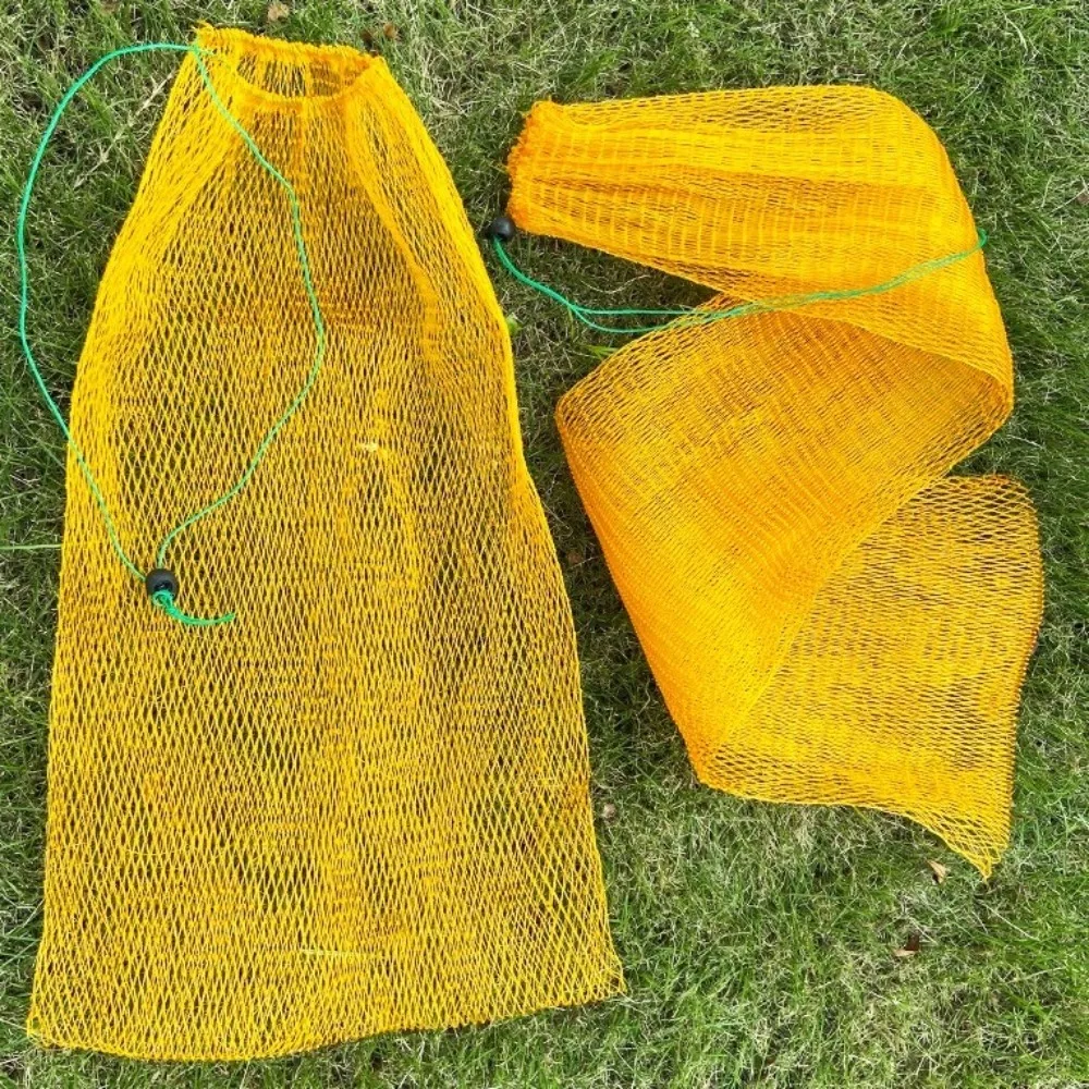 Jaula Plegable Ligera con Bolsa de Nailon para Pesca