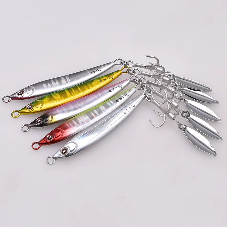 Jig vertical WODJYJ para slow jigging en agua salada - imagen 4