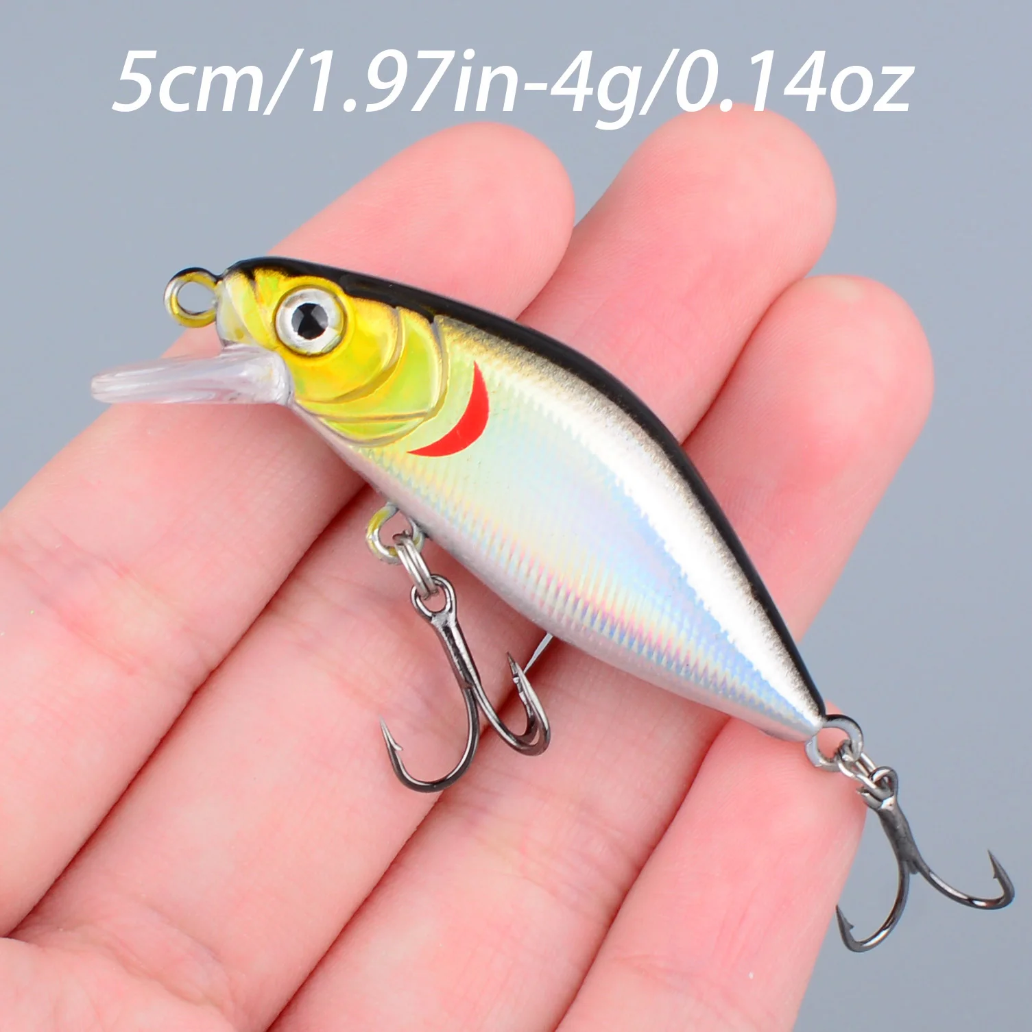 Señuelo Minnow hundible Jerkbait para lubina y lucio - imagen 3