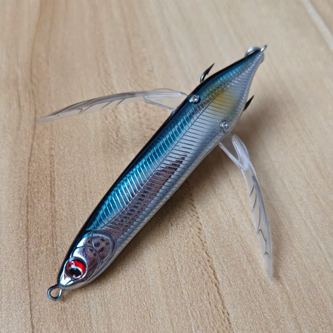 Swolfy Popper libélula Topwater – Señuelo artificial para lucio - imagen 5
