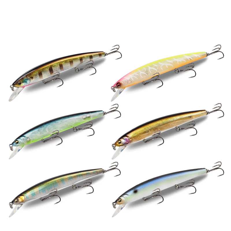 Señuelo Minnow para Lucio LETOYO wobbler suspendido y jerkbait - imagen 3
