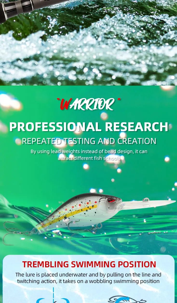 LETOYO crankbait 65 mm