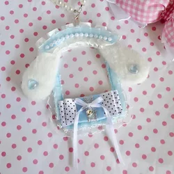 Estuche DIY Lolita Kawaii con encaje y cinta protectora