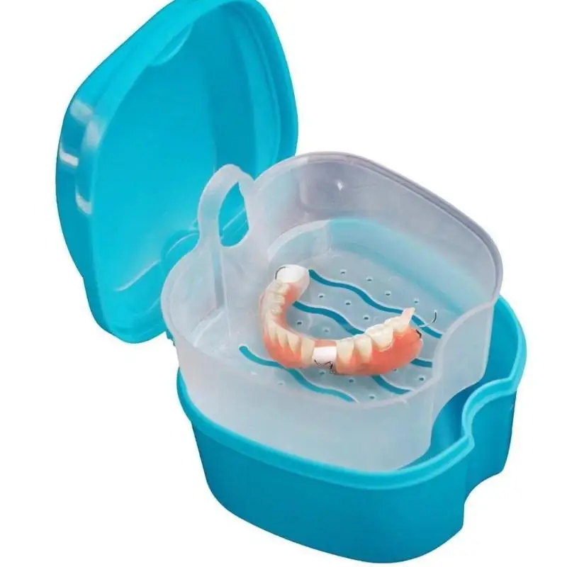 Caja hermética para dentaduras postizas con red colgante - imagen 4