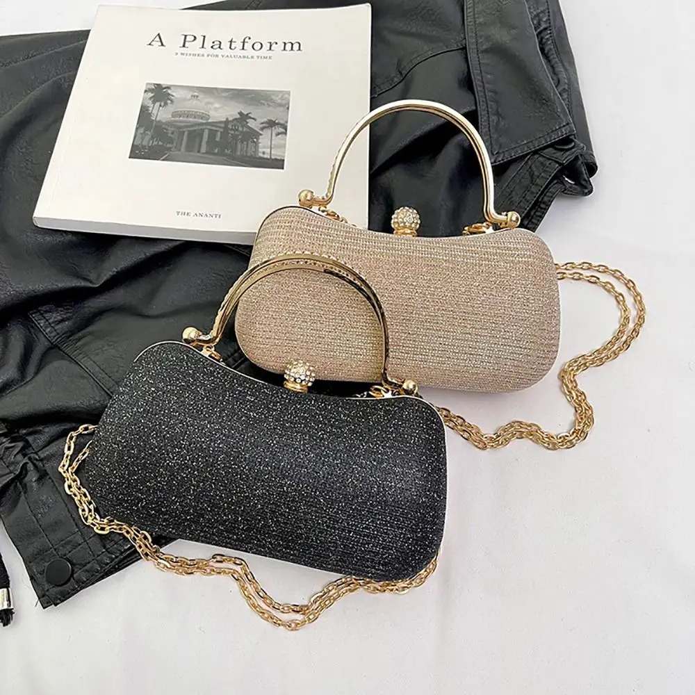 Bolso de cadena con cuentas forma de huevo para fiesta - imagen 5