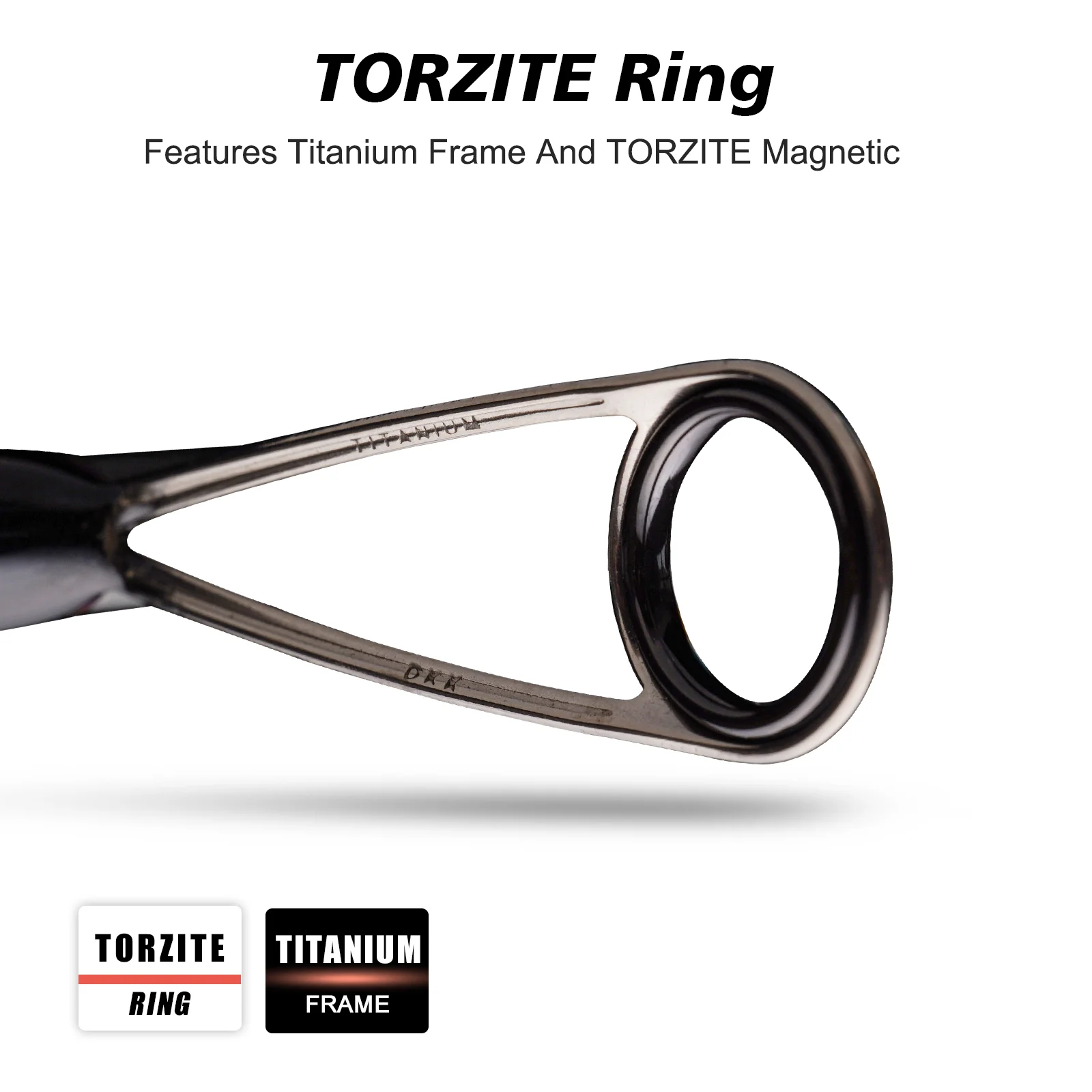 Caña spinning PURELURE AcuteViolet RF – Anillo TZ y estructura titanio - imagen 4