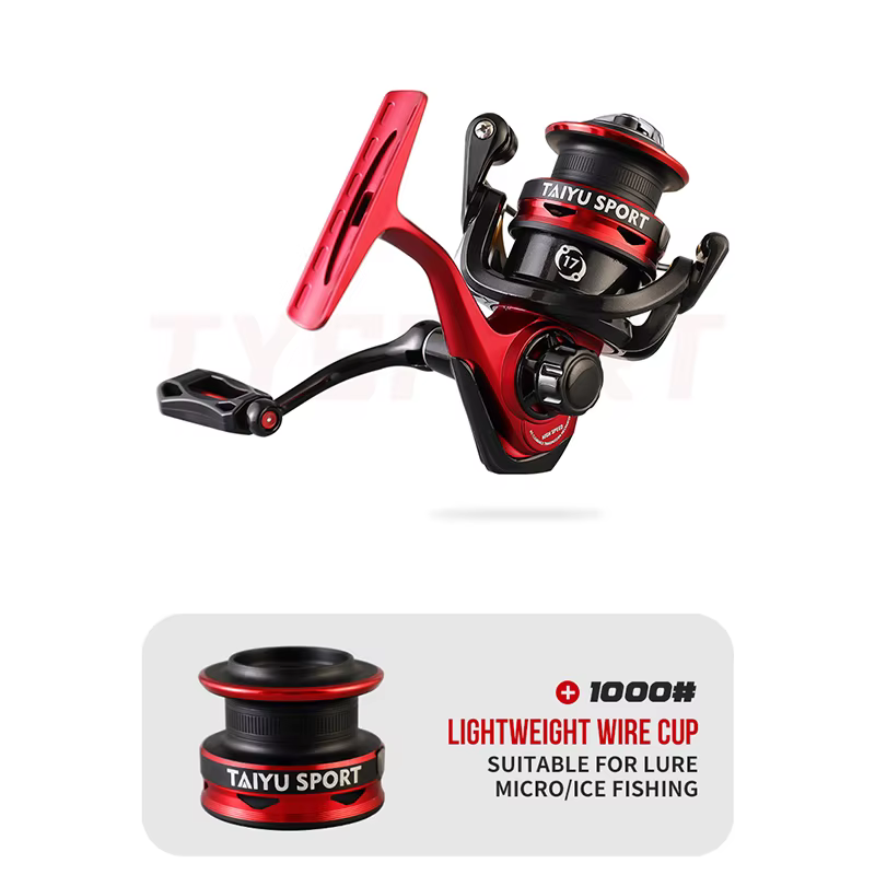 Carrete Giratorio 1000 – 5KG arrastre – 6.2:1 agua salada - imagen 3