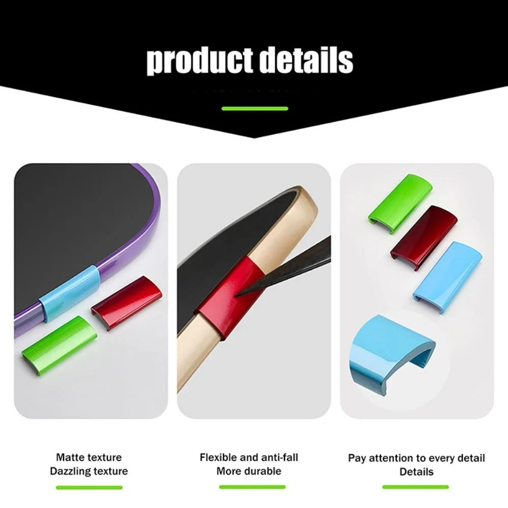 Protectores de borde pickleball 16 mm con clips y absorción impactos - imagen 4