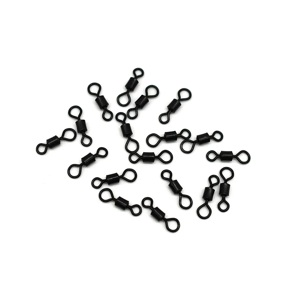 MNFT Giratorio #4 77 lb – Barril rodante negro mate para carpfishing - imagen 3