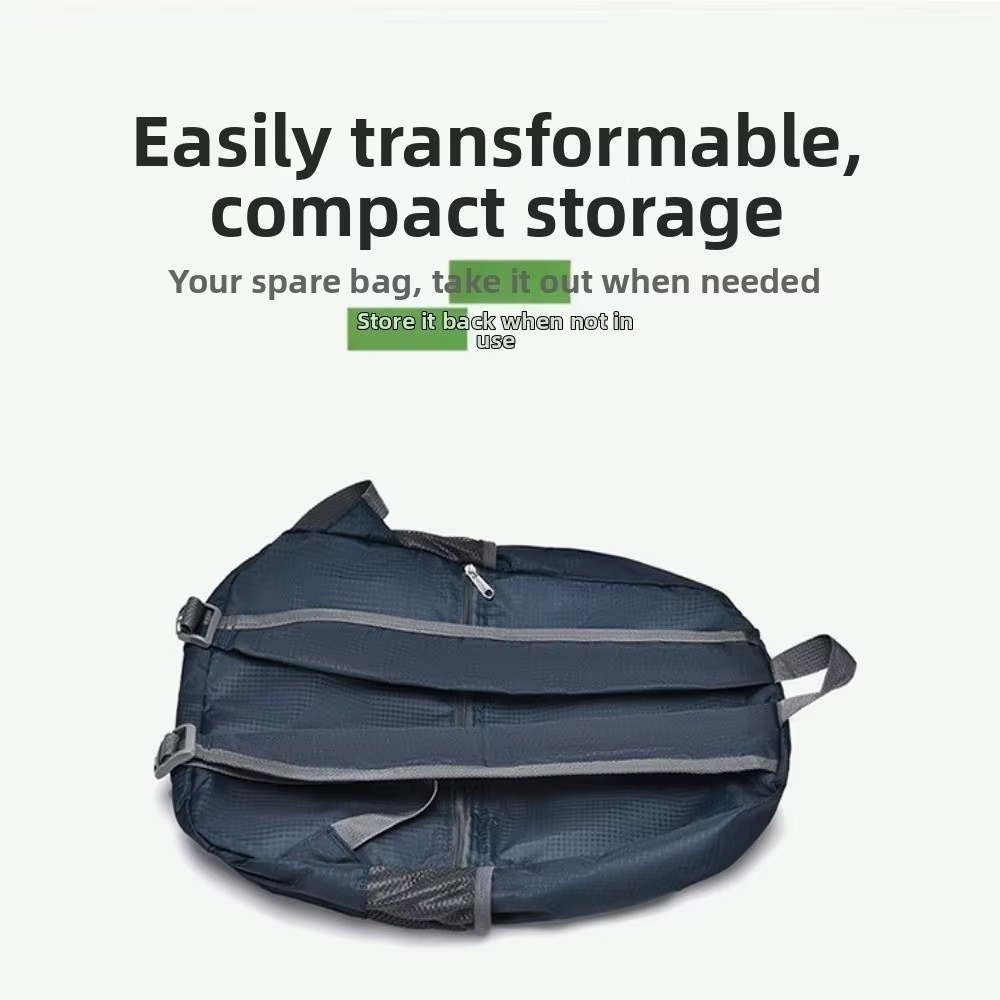 Mochila plegable impermeable para senderismo y ciclismo - imagen 4