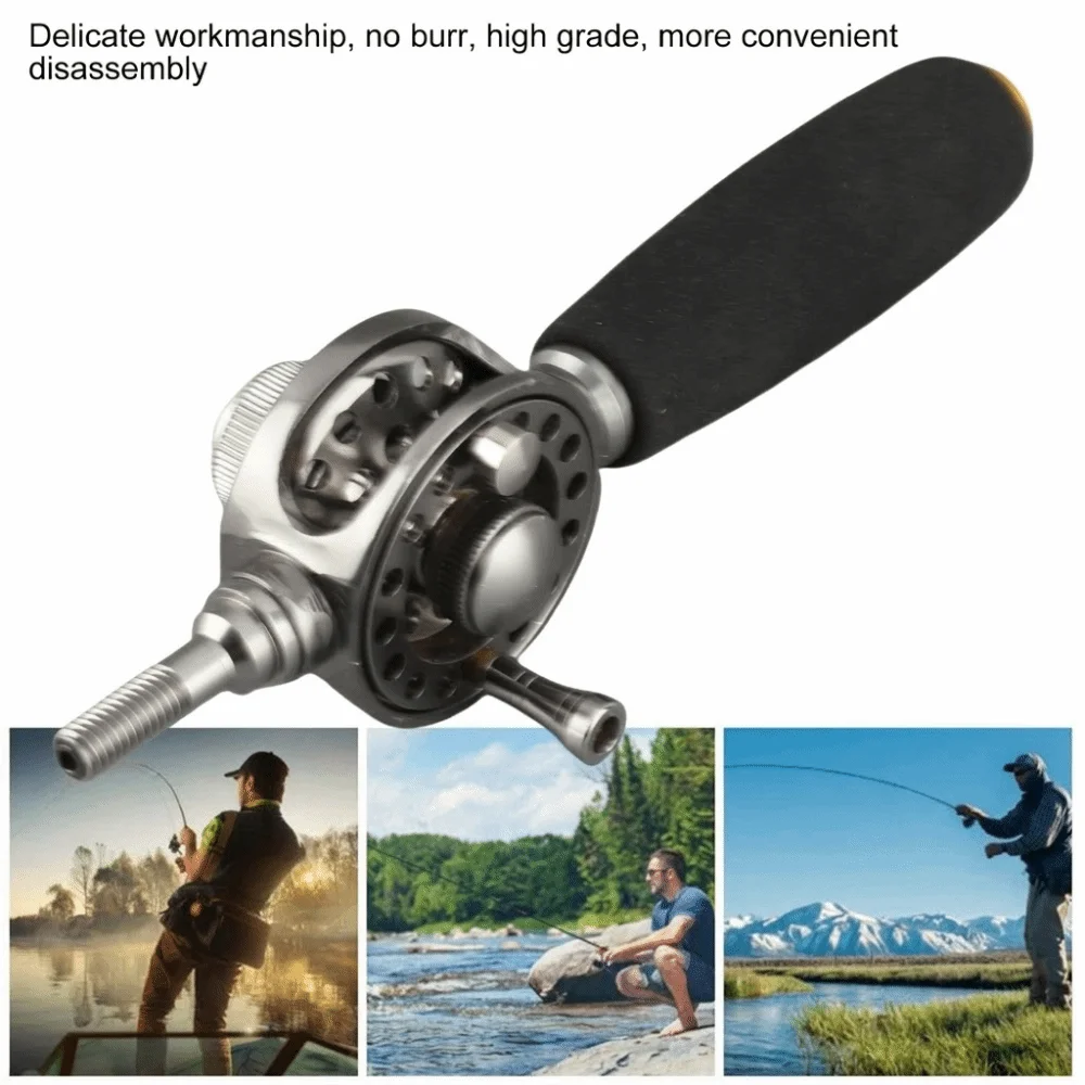 Carrete de Pesca BLG50 metálico resistente para pesca con mosca - imagen 2