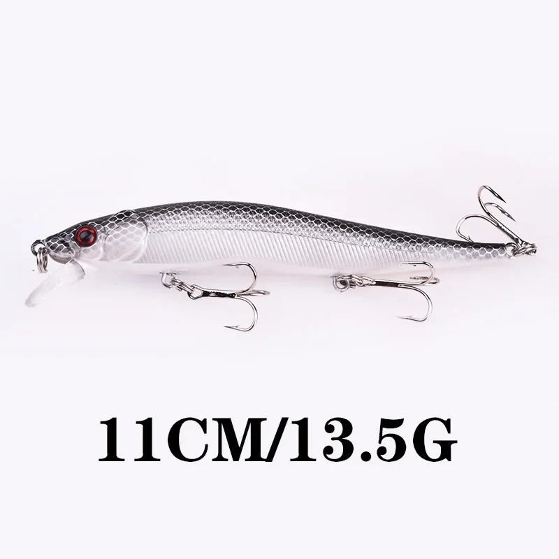Señuelo flotante Swimbait 11cm – Cebo duro Wobbler para lubina y carpa - imagen 5