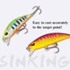 TSURINOYA DW63 50S Wobblers minnow para trucha - imagen 2