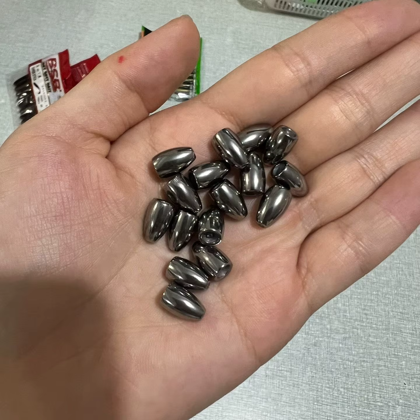 Plomo para aparejos de pesca en aleación de metal - accesorios - imagen 3