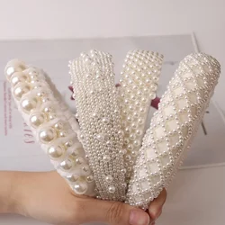Diadema de Perlas Retro – Accesorio de Cabello para Mujer