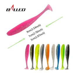 Balleo Easy Shiner – señuelo blando Shad para lucio, 5/7/9 cm