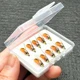 Anzuelos mosca imitación ninfa cobre sinking para pesca de black bass - imagen 5