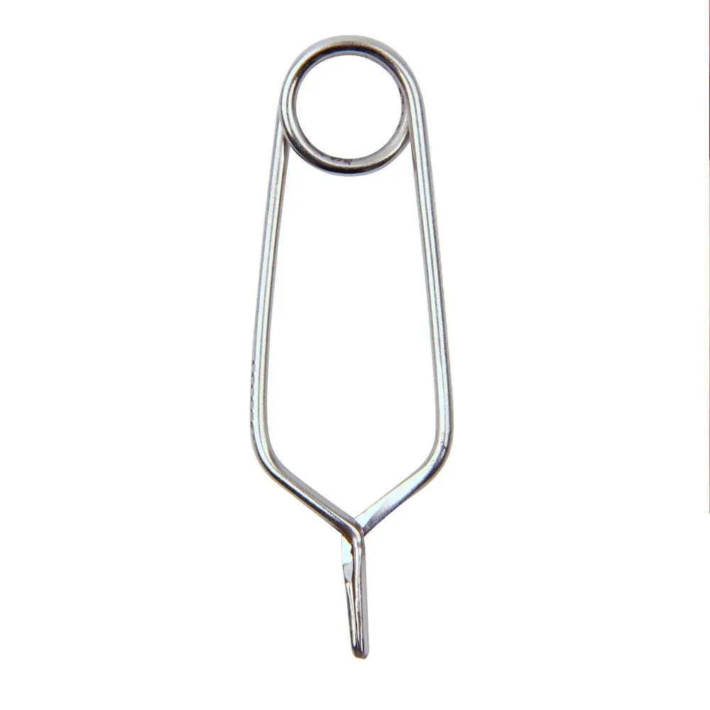 Alicates Hackle de acero inoxidable herramienta para atar moscas - imagen 5