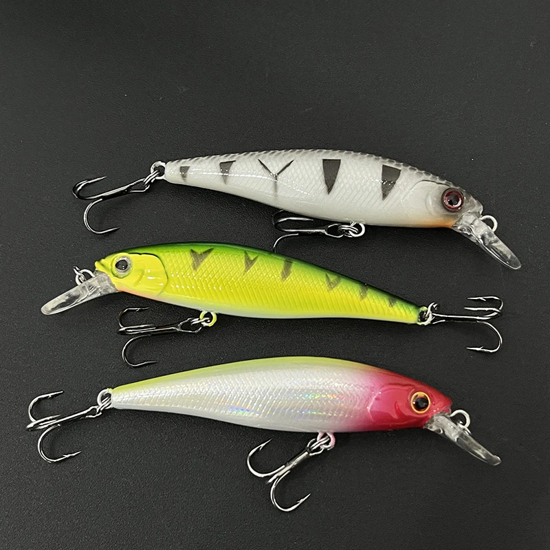 Señuelo Minnow hundimiento lento para lucio, lubina y depredadores - imagen 3