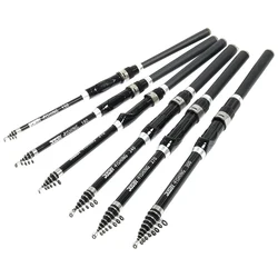 JOSBY Mini caña de pescar telescópica FRP – Ultraligera viaje