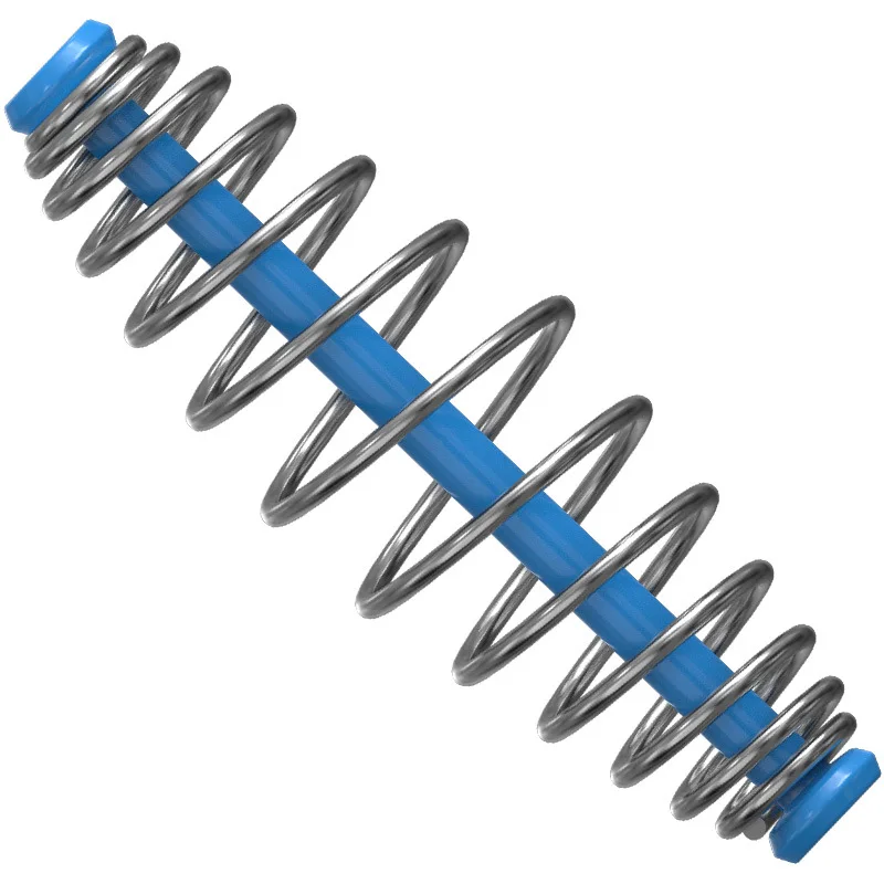 Dispensador cebo colgante acero inoxidable con resorte para carpa - imagen 2