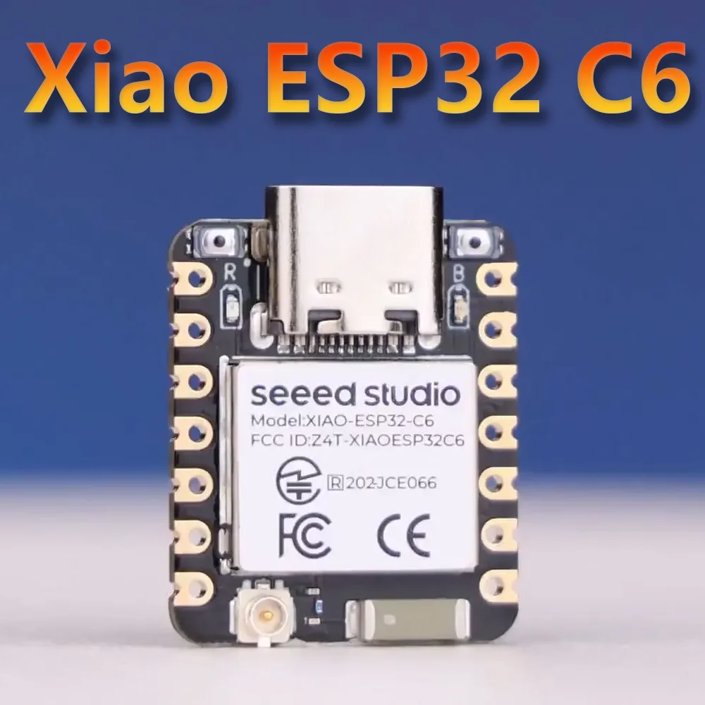 ESP32-C6 placa de desarrollo WiFi6 Zigbee rosca para automatización