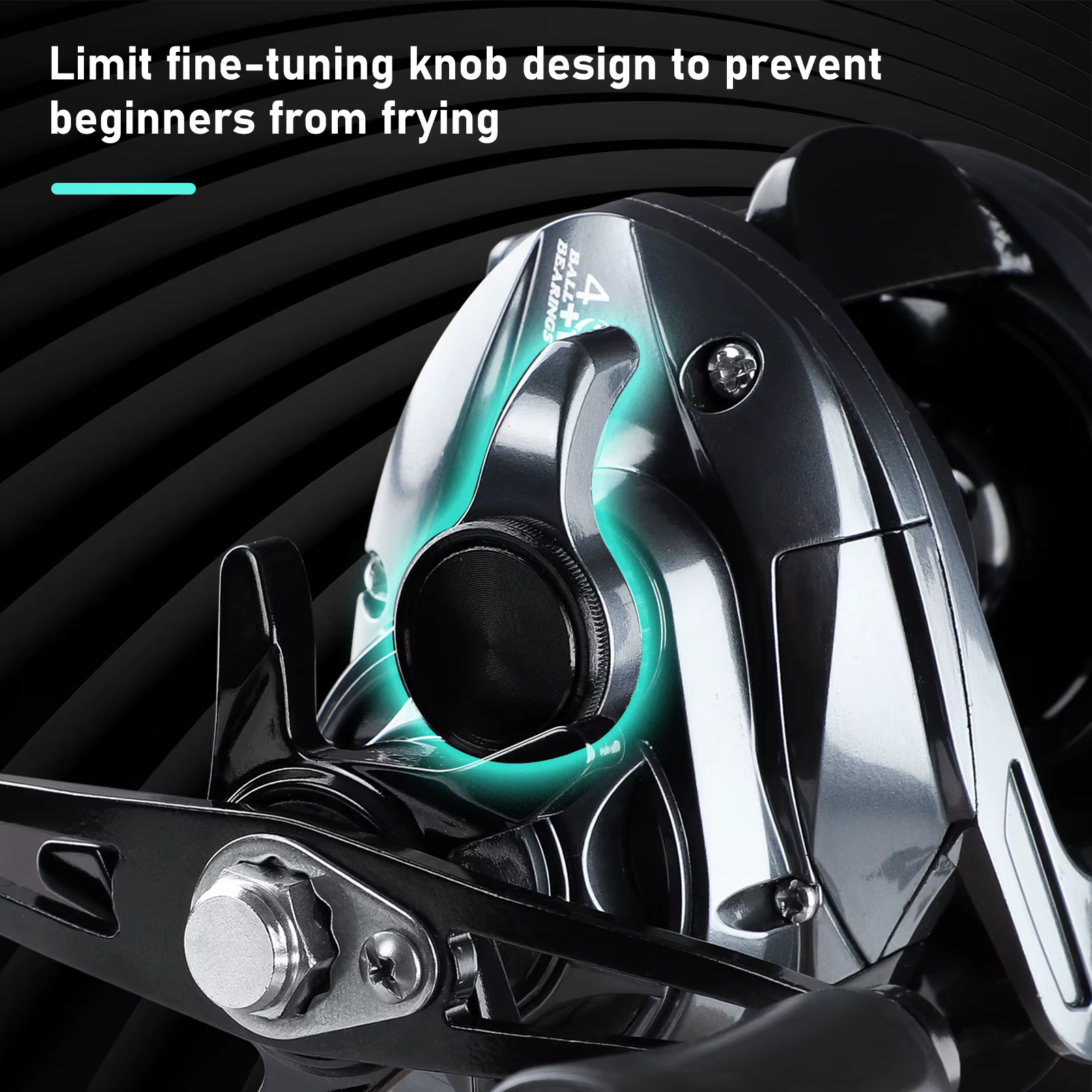 Carrete de Lanzamiento Mavllos Triumph BFS 7.2:1 8kg Reversible - imagen 4