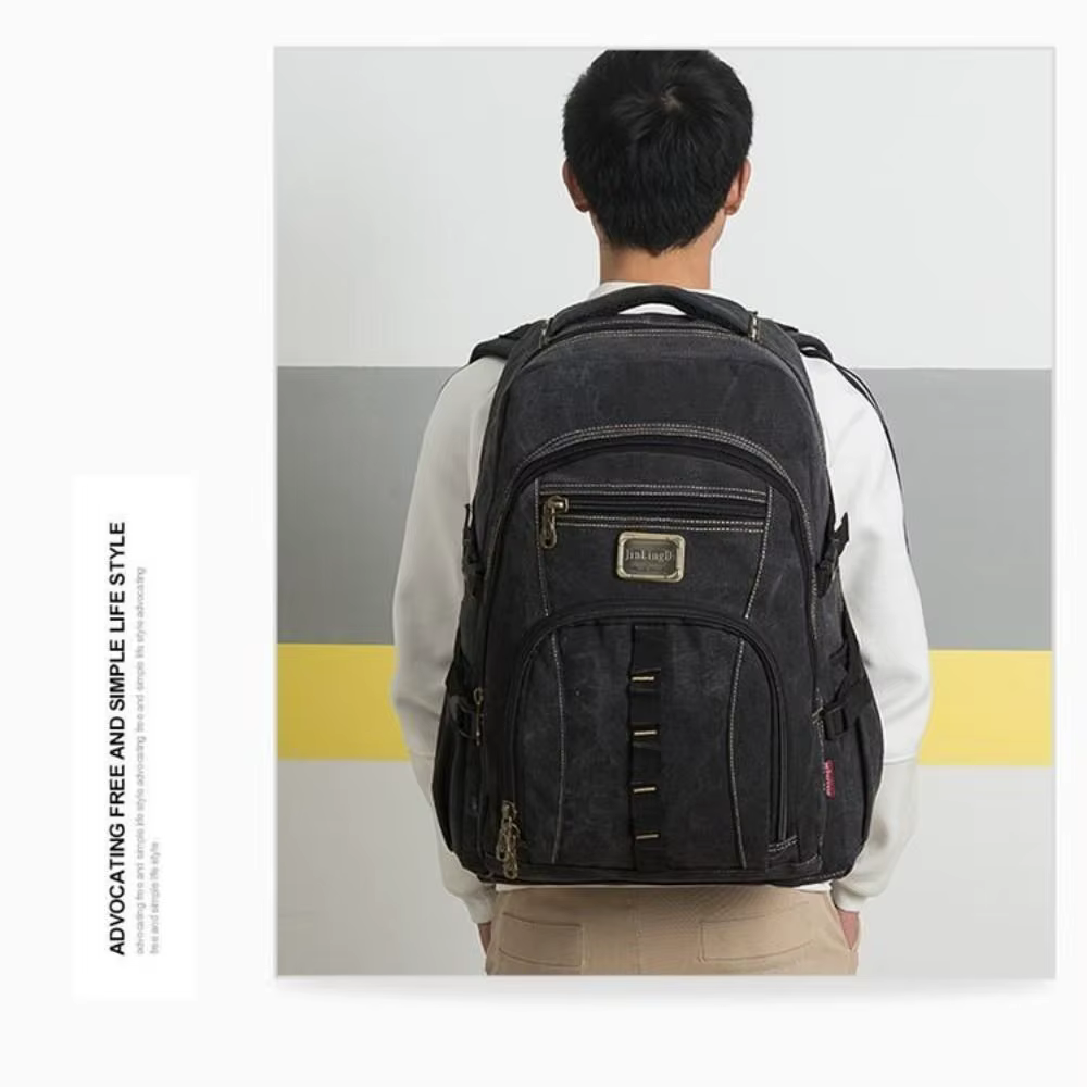 Mochila Senderismo 50L Reforzada Exterior Hombre