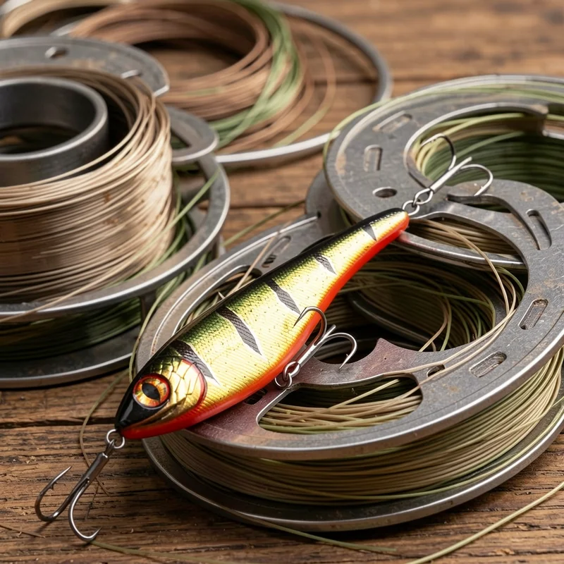 Jerkbait hundible para lucio con ojos 3D y triples - imagen 4