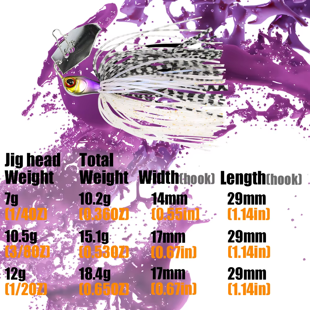 Chatter Bait B & U Dancer para Lubina – Señuelo Vibratorio - imagen 4