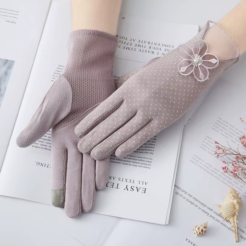 Guantes de pesca UV mujer – Antideslizantes, elásticos y táctiles - imagen 5