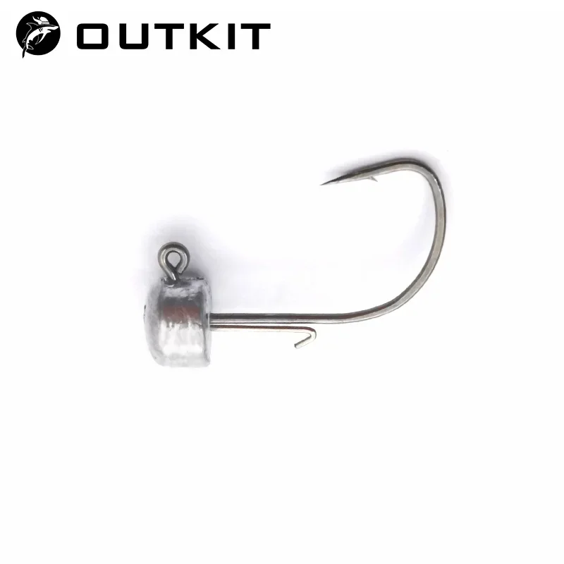 OUTKIT Ned Rig – Señuelo con cabeza plomada fuerte para lubina