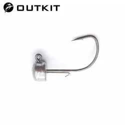 OUTKIT Ned Rig – Señuelo con cabeza plomada fuerte para lubina
