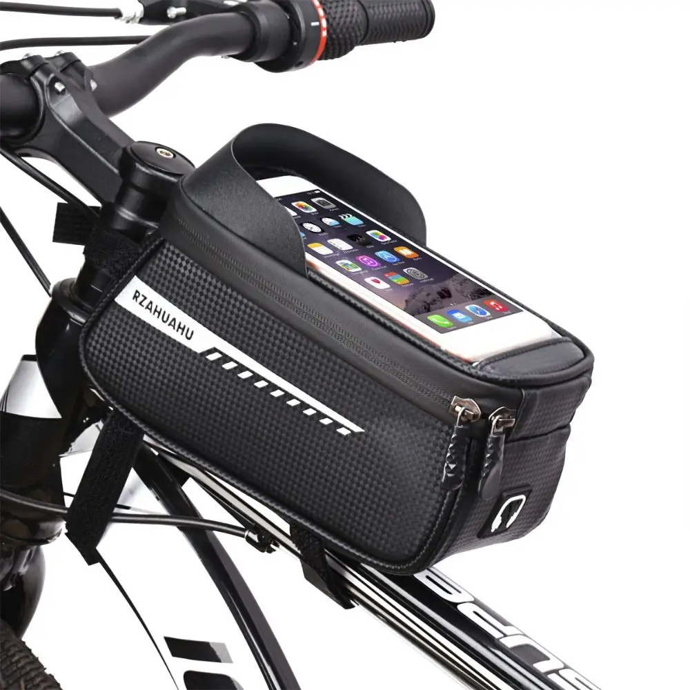 Bolsa portateléfono bici MTB con pantalla táctil y funda rígida - imagen 3