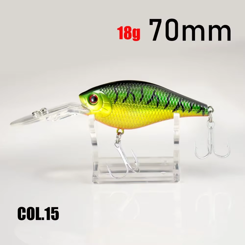 Countbass Crankbait señuelo duro para aguas profundas lanzado largo - imagen 4