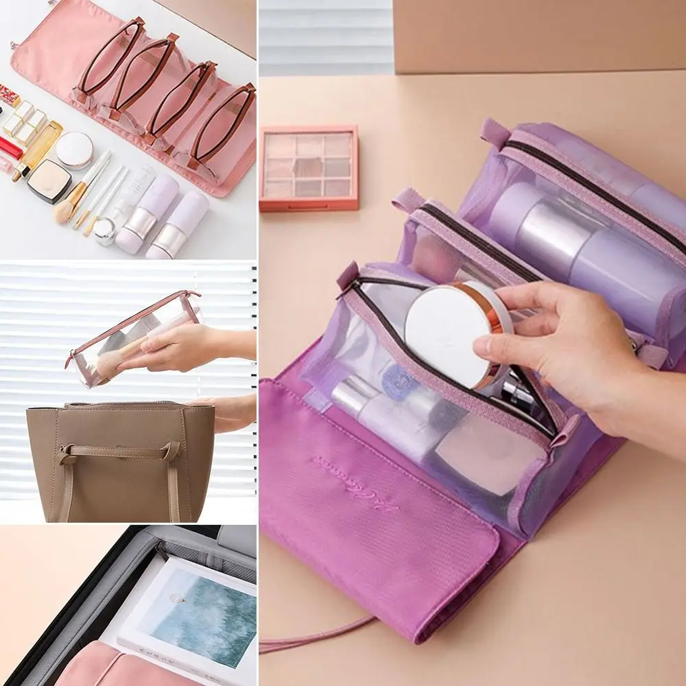 Neceser plegable colgante enrollable con organizador para accesorios - imagen 3