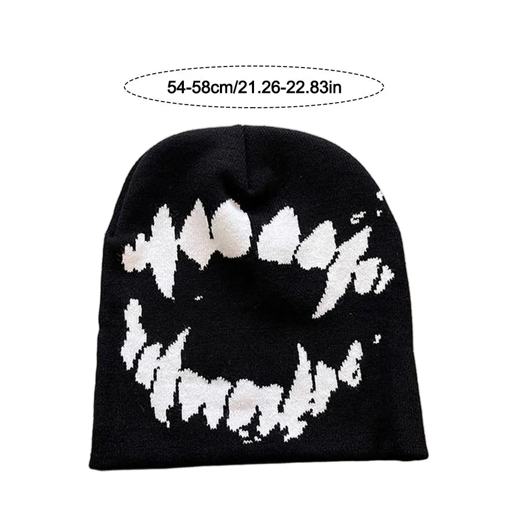 Gorro tejido estilo Y2K