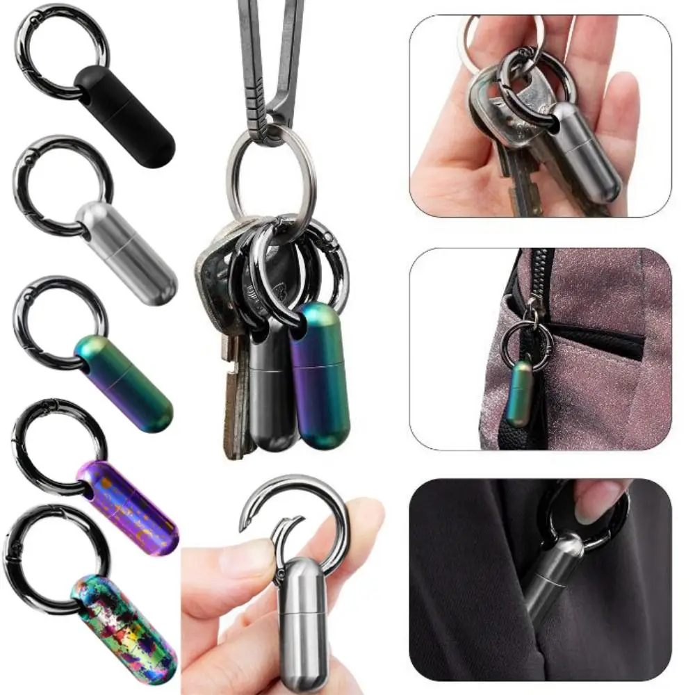 Botella estanca mini de titanio para camping y supervivencia - imagen 5