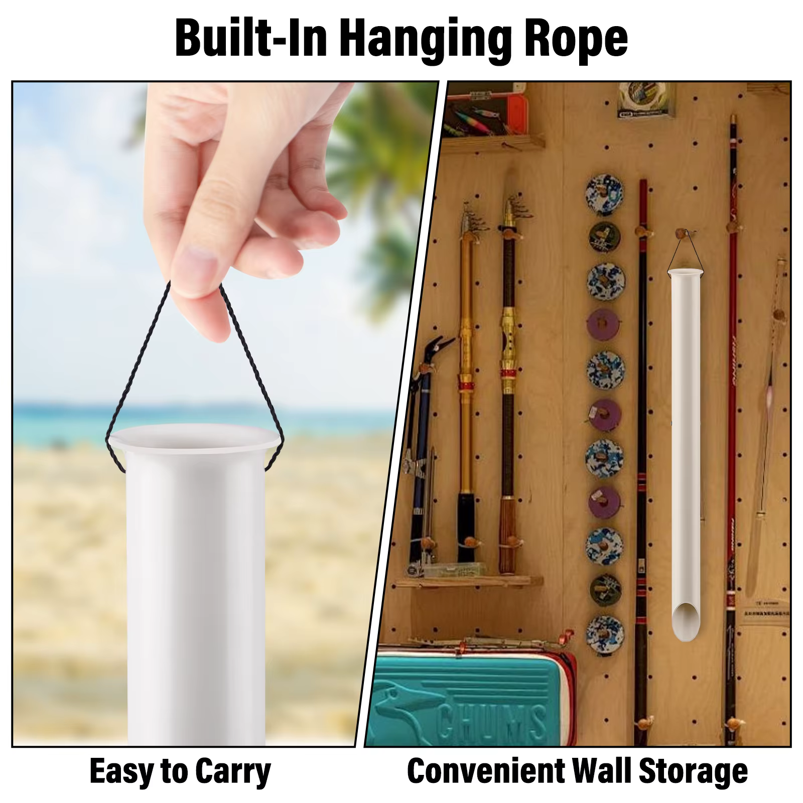 Punta de arena PVC para Surfcasting – Anclaje en playa - imagen 4