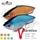 Walk Fish Señuelo VIB con anzuelos triples para lubina y lucio - imagen 4