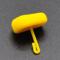 Señuelo de maíz artificial para carpas con anzuelo resistente