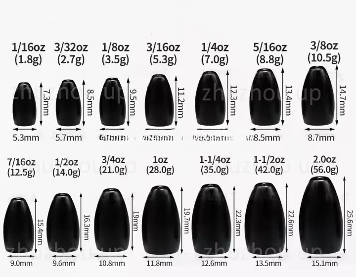 Modelos con diferentes formas y acabados