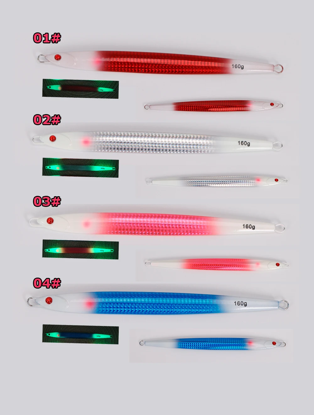 Jig para pesca en profundidad