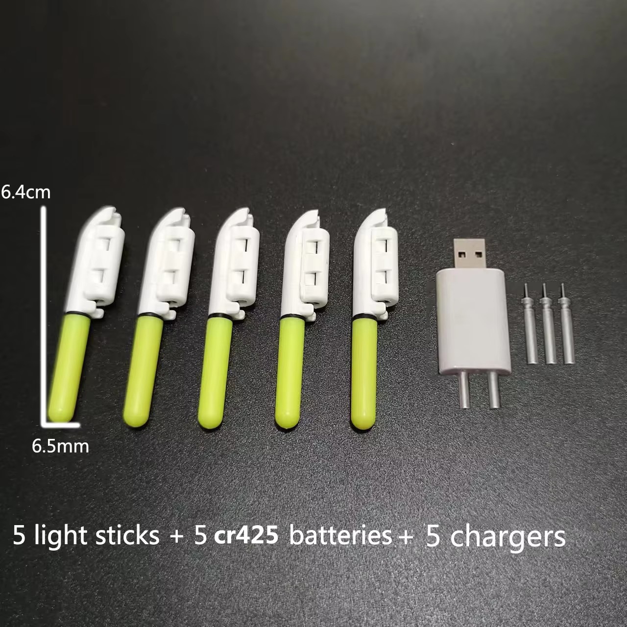 J547 Linterna LED telescópica recargable para caña de pescar - imagen 3