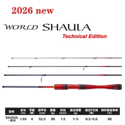 Caña de lance micro Shimano World Shaula TE – Edición Técnica