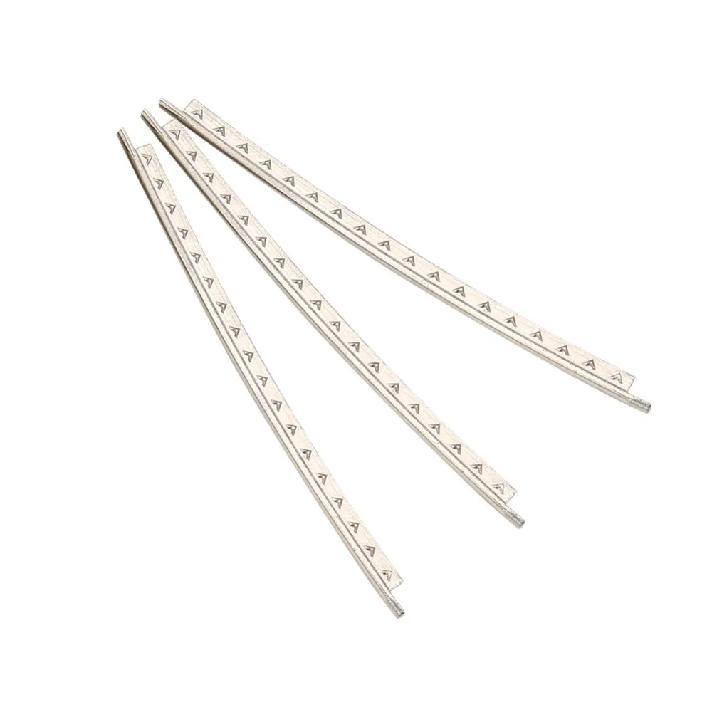 Trastes de 2.2 mm en acabado plateado