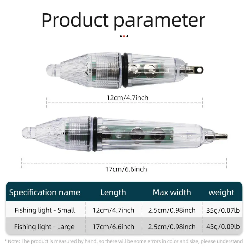 Luz LED ShareShark para pesca nocturna de calamar en profundidad - imagen 4