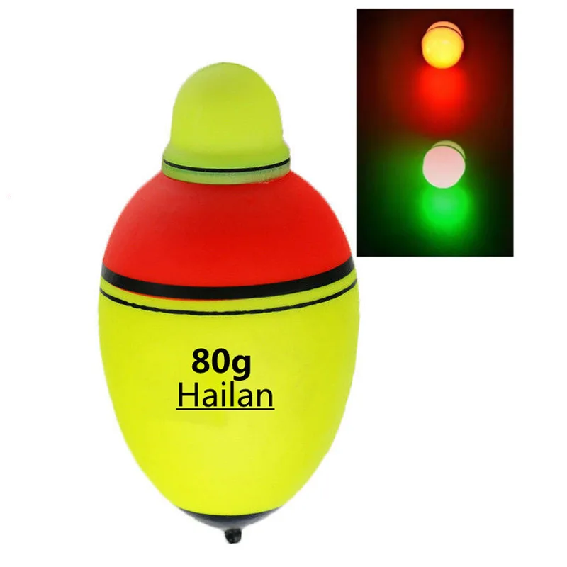 Flotador luminoso de pesca con LED